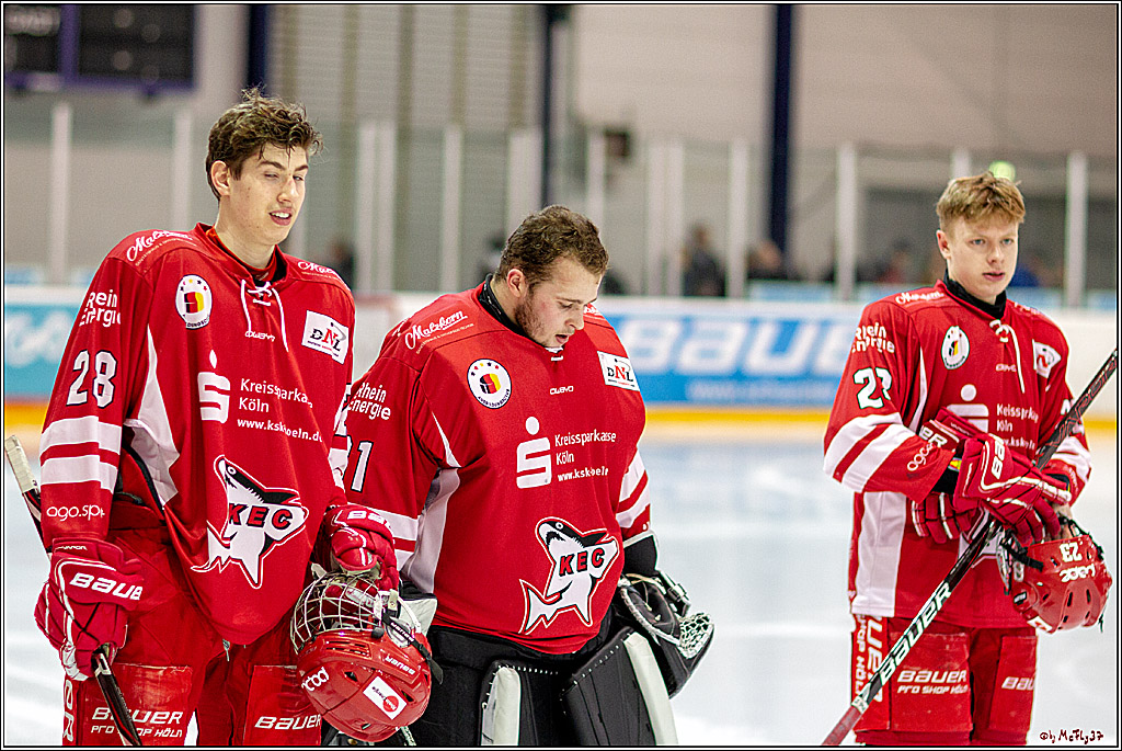DNL-Playofffinale; Junghaie Koeln - Jungadler Mannheim, 20.03.2019